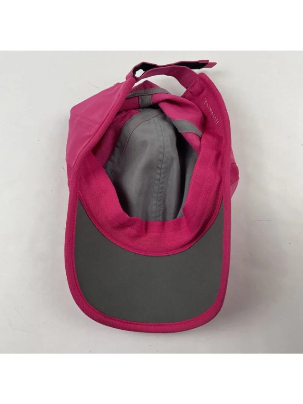 Adidas Climalite Running Hat Women’s Adjustable Pink Cap Tennis Golf Stretch